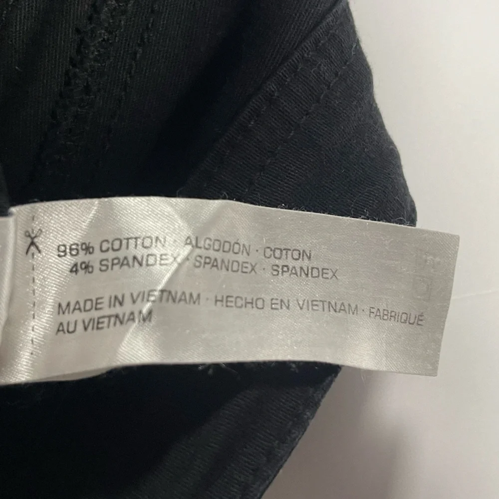 UnionBay Cargo Pants Womens Juniors Size 3 Blaire Black Tapered Leg Zip Pockets - Picture 11 of 16